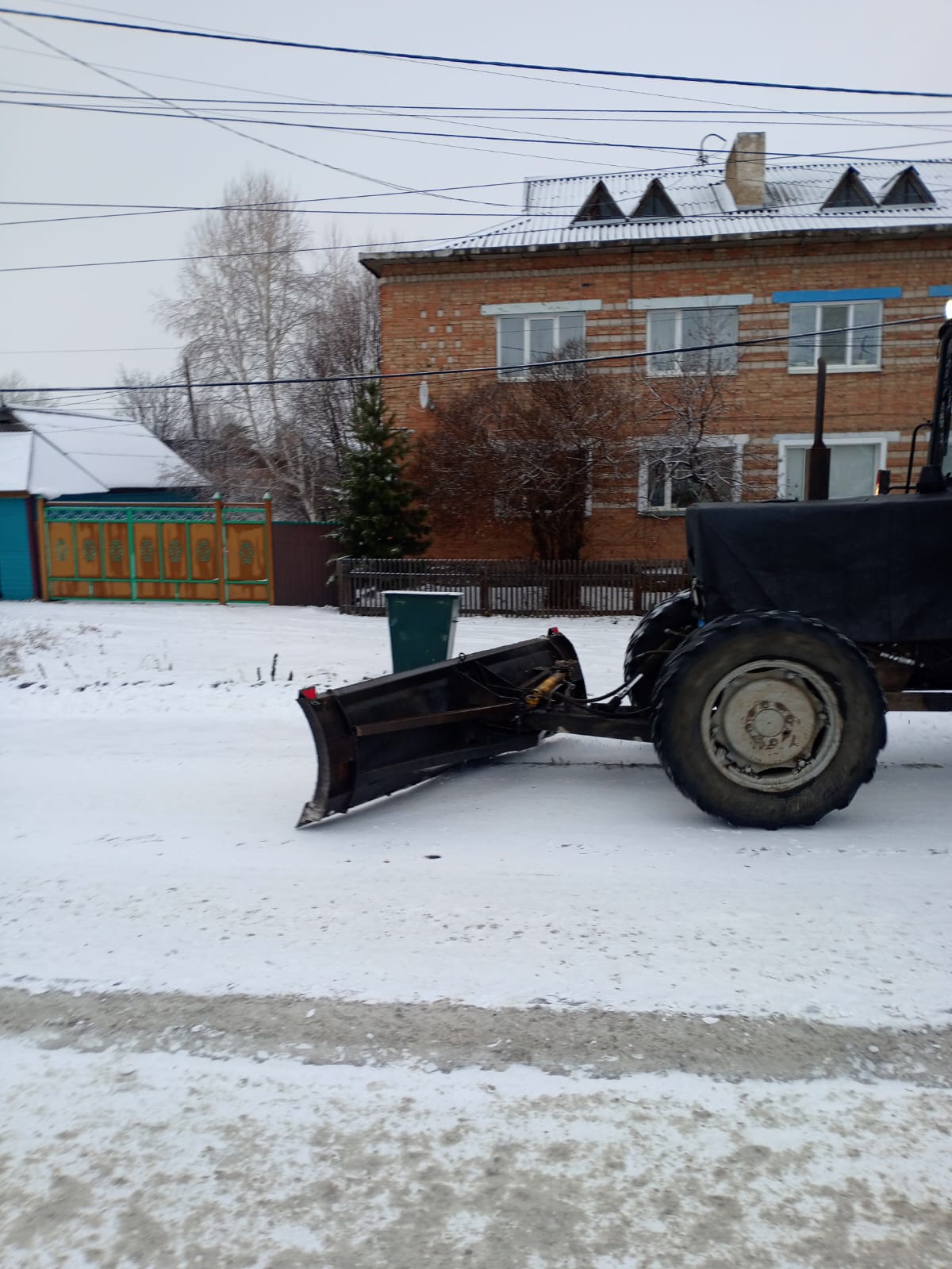 Утро вторника начинается со снегопада!.